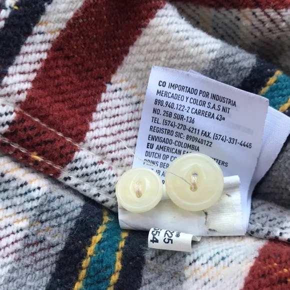 AEO Men's Plaid Button Down Shirt - Picture 8 of 8